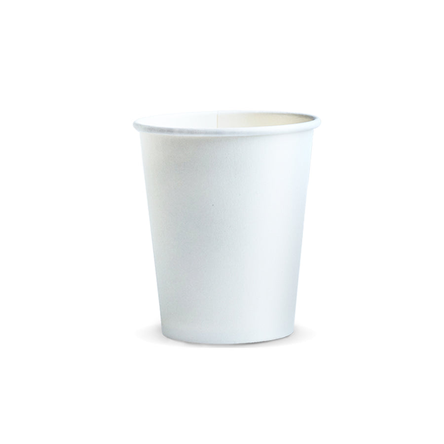 Pure Compostable Paper Cup - 230ml (White)