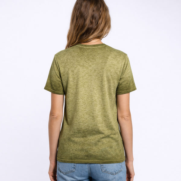 1310 Colortone Oil Wash T-Shirt (Green)