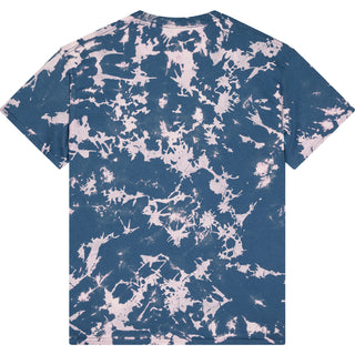 1385 Colortone Bleach Out Dyed Blue - Back View | color:Blue|view:back