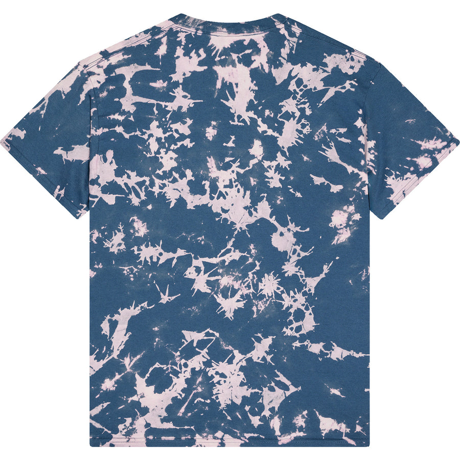 1385 Colortone Bleach Out Dyed T-Shirt (Blue)