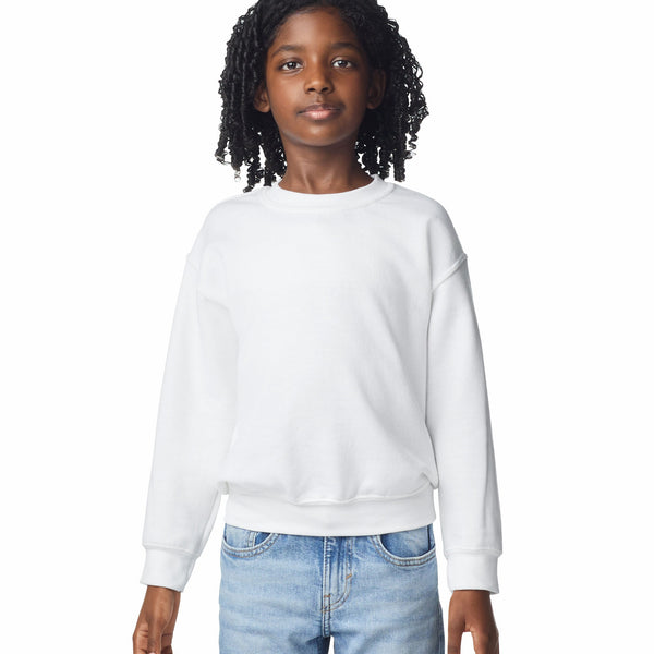 Gildan Heavy Blend 18000B Crewneck (White)