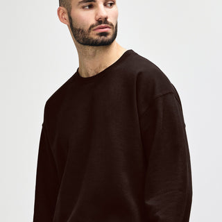 Gildan Heavy Blend 18000 Crewneck (Dark Chocolate)