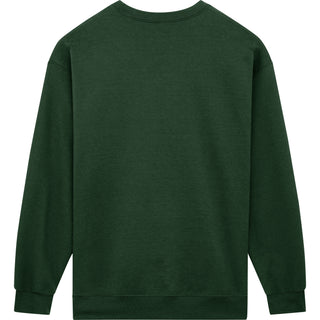 Gildan Heavy Blend 18000 Forest Green - Back View | color:Forest Green|view:back