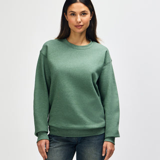 Gildan Heavy Blend 18000 Crewneck (Heather Dark Green)