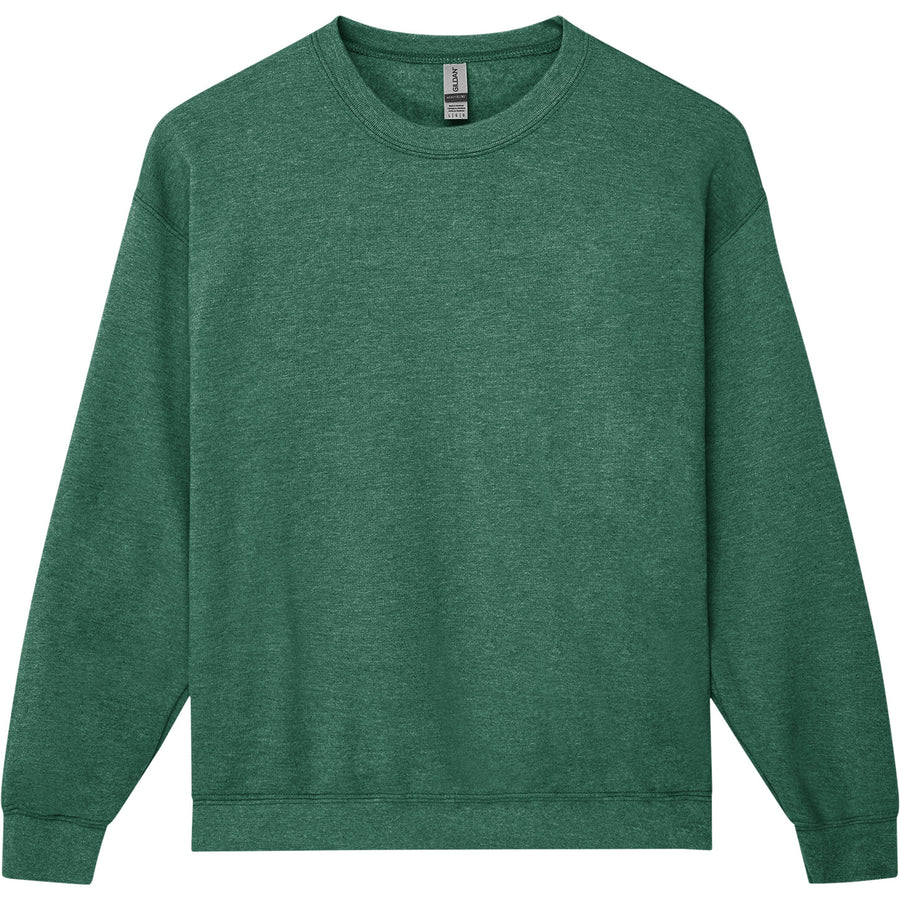 Gildan Heavy Blend 18000 Crewneck (Heather Dark Green)