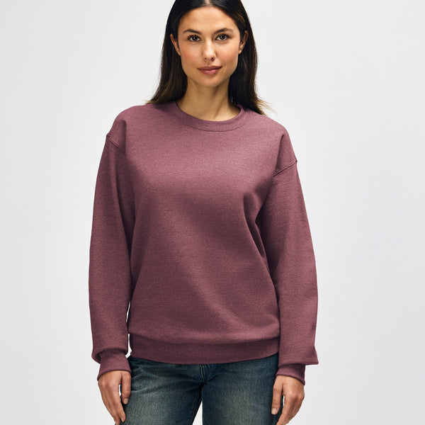 Gildan Heavy Blend 18000 Crewneck (Heather Dark Maroon)