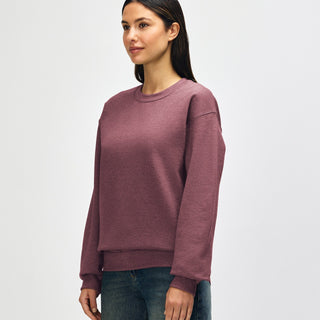 Gildan Heavy Blend 18000 Crewneck (Heather Dark Maroon)