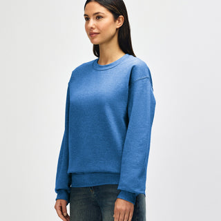 Gildan Heavy Blend 18000 Crewneck (Heather Deep Royal)