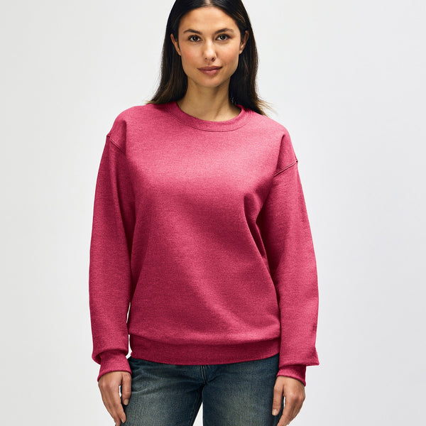Gildan Heavy Blend 18000 Crewneck (Heather Scarlet Red)