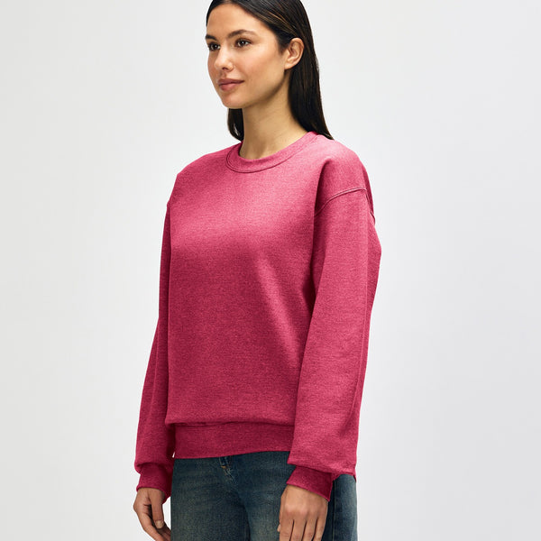Gildan Heavy Blend 18000 Crewneck (Heather Scarlet Red)