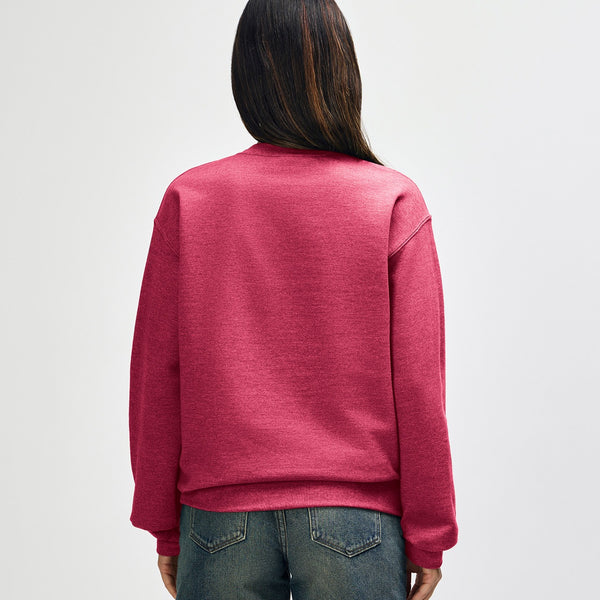 Gildan Heavy Blend 18000 Crewneck (Heather Scarlet Red)