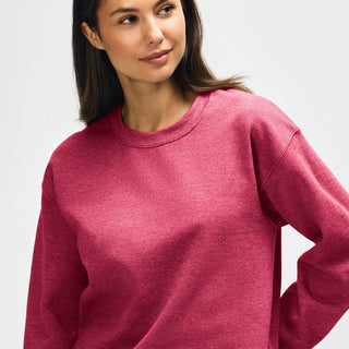 Gildan Heavy Blend 18000 Crewneck (Heather Scarlet Red)