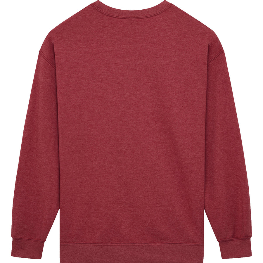 Gildan Heavy Blend 18000 Crewneck (Heather Scarlet Red)