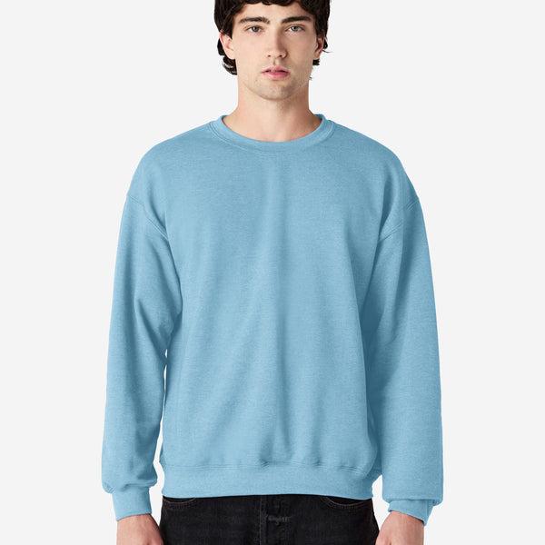 Gildan Heavy Blend 18000 Crewneck (Light Blue)