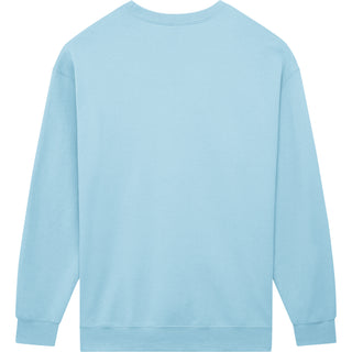 Gildan Heavy Blend 18000 Light Blue - Back View | color:Light Blue|view:back