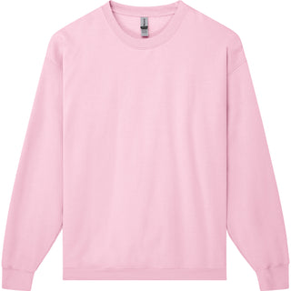 Gildan Heavy Blend 18000 Light Pink - Front View | color:Light Pink|view:front