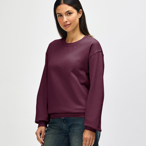 Gildan Heavy Blend 18000 Crewneck (Maroon)