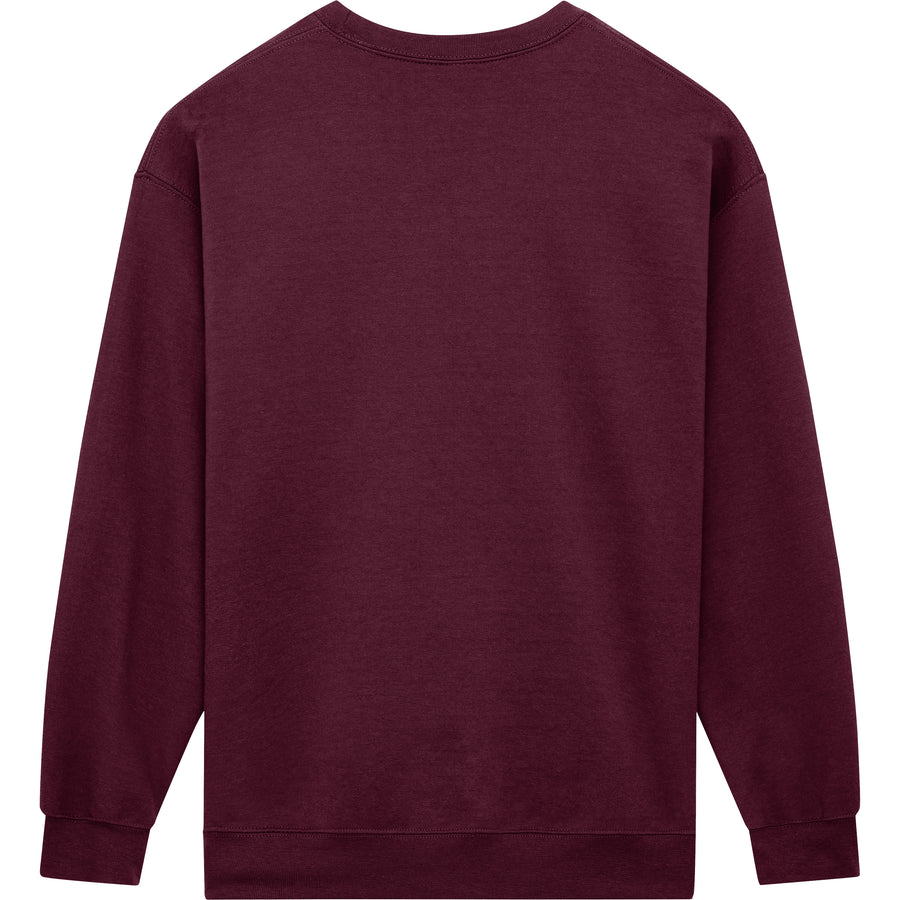Gildan Heavy Blend 18000 Crewneck (Maroon)