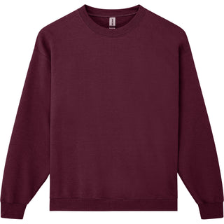 Gildan Heavy Blend 18000 Maroon - Front View | color:Maroon|view:front