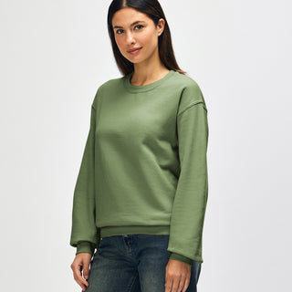Gildan Heavy Blend 18000 Crewneck (Military Green)