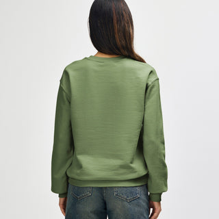 Gildan Heavy Blend 18000 Crewneck (Military Green)