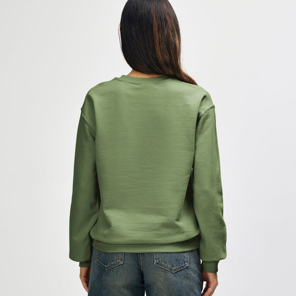 Gildan Heavy Blend 18000 Crewneck (Military Green)
