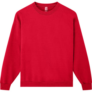 Gildan Heavy Blend 18000 Red - Front View | color:Red|view:front