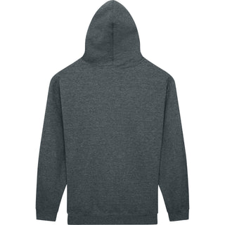 Gildan Heavy Blend 18500 Dark Heather - Back View | color:Dark Heather|view:back