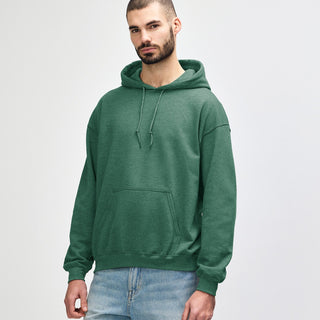 Gildan Heavy Blend 18500 Hoodie (Heather Dark  Green)