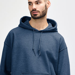 Gildan Heavy Blend 18500 Hoodie (Heather Dark Navy)