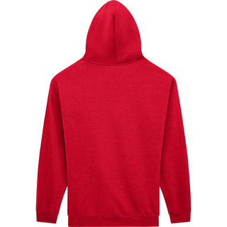 Gildan Heavy Blend 18500 Red - Back View | color:Red|view:back
