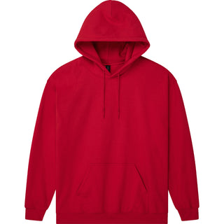 Gildan Heavy Blend 18500 Red - Front View | color:Red|view:front