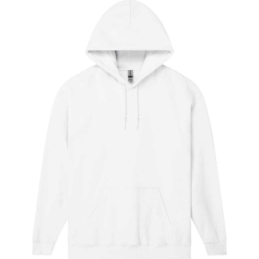 Gildan Heavy Blend 18500 Hoodie (White)