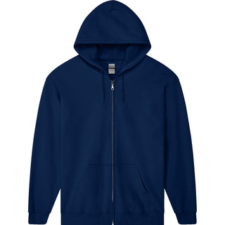 Gildan Heavy Blend 18600 Navy - Front View | color:Navy|view:front