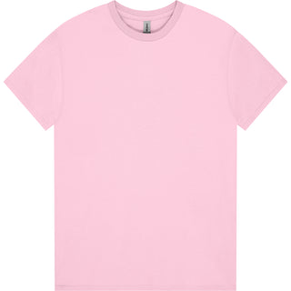 Gildan Ultra Cotton 2000 Light Pink - Front View | color:Light Pink|view:front