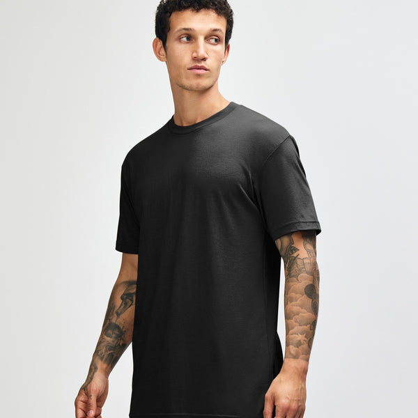 American Apparel 2001CVC T-Shirt (Black)