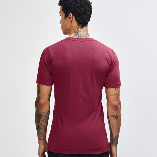 American Apparel 2001 T-Shirt (Burgundy)