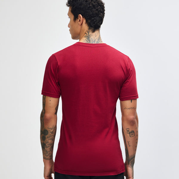 American Apparel 2001 T-Shirt (Cranberry)