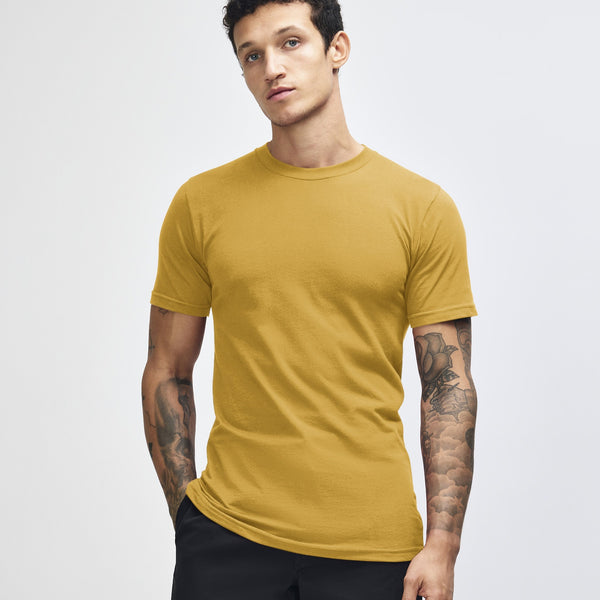 American Apparel 2001 T-Shirt (Mustard)