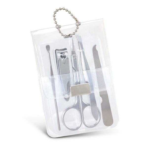 Luxe Vinyl Manicure Set (Clear)