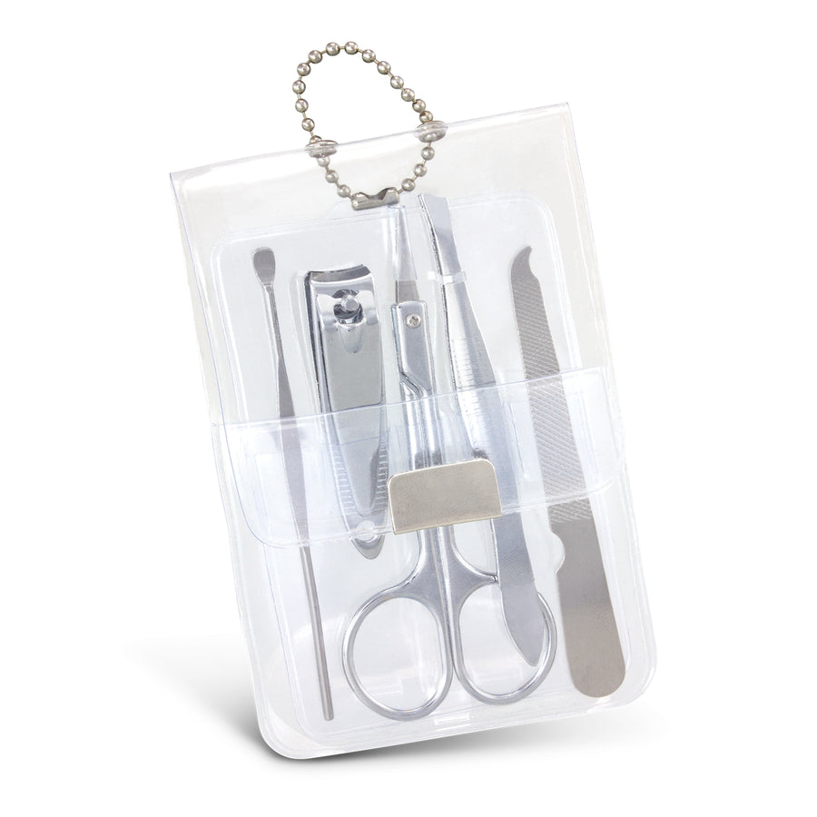 Luxe Vinyl Manicure Set (Clear)