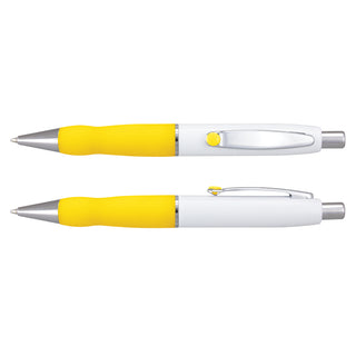 Agogo Turbo Pen - White Barrel (Yellow)