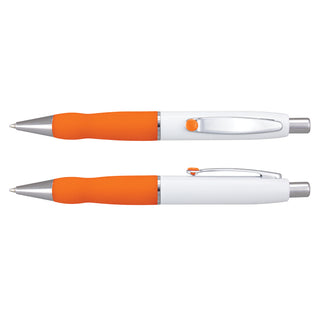 Agogo Turbo Pen - White Barrel (Orange)