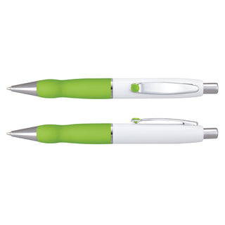 Agogo Turbo Pen - White Barrel (Bright Green)