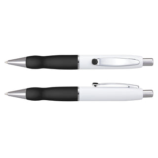 Agogo Turbo Pen - White Barrel (Black)