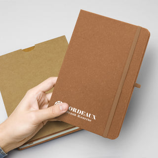 Grain Recycled Hard Cover Notebook (Natural) — Feature