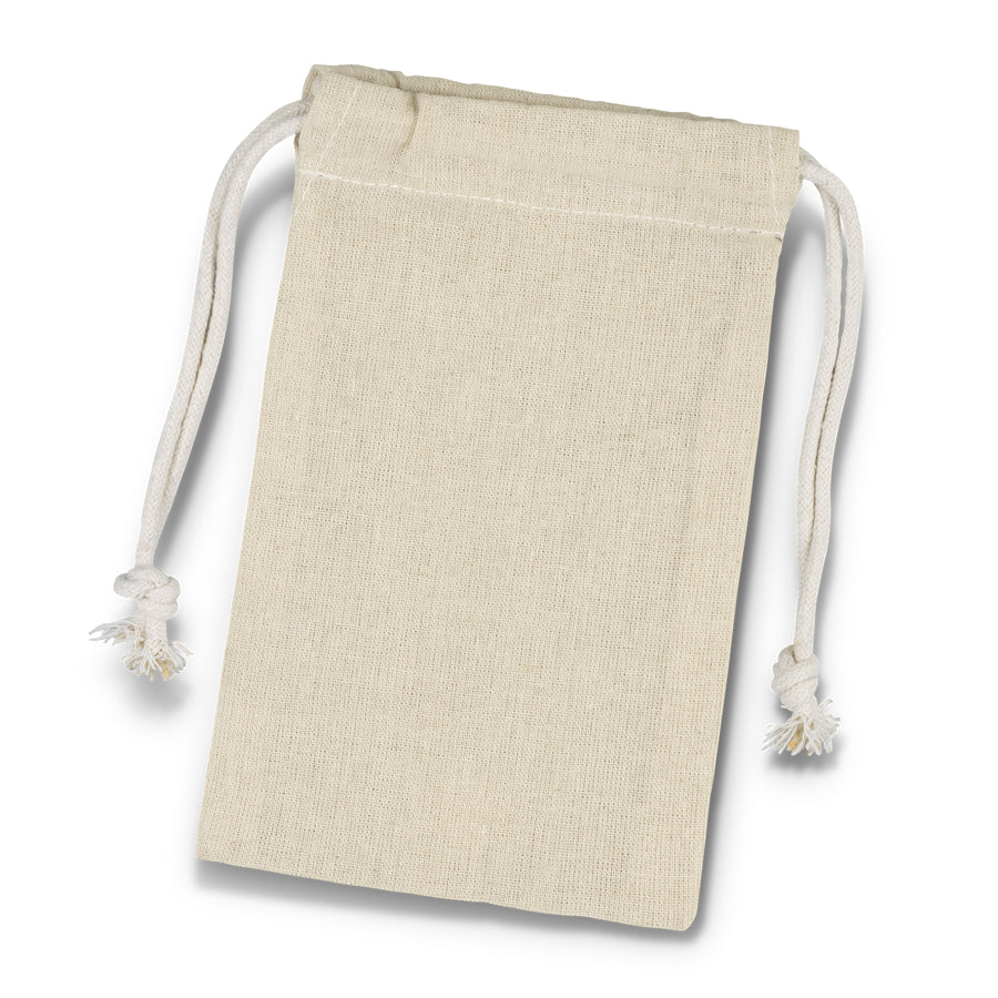 Linen Cotton Gift Bag - Small (Natural)