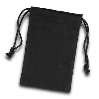 Agogo Cotton Gift Bag - Small (Black)