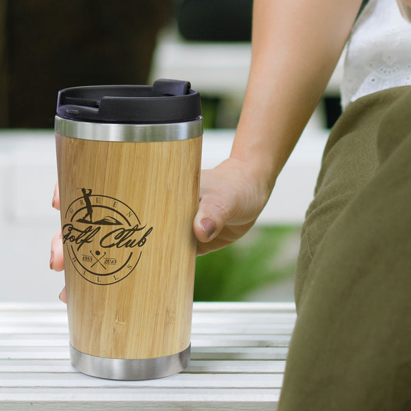 Bamboo Double Wall Cup (Natural)