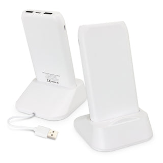 Agogo Triode 10k Wireless Charging Station (White)